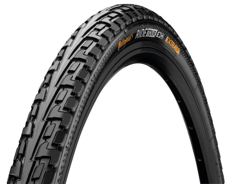 Opona Ride Tour 28 X 1 1/4 Czarna Z Odblaskami