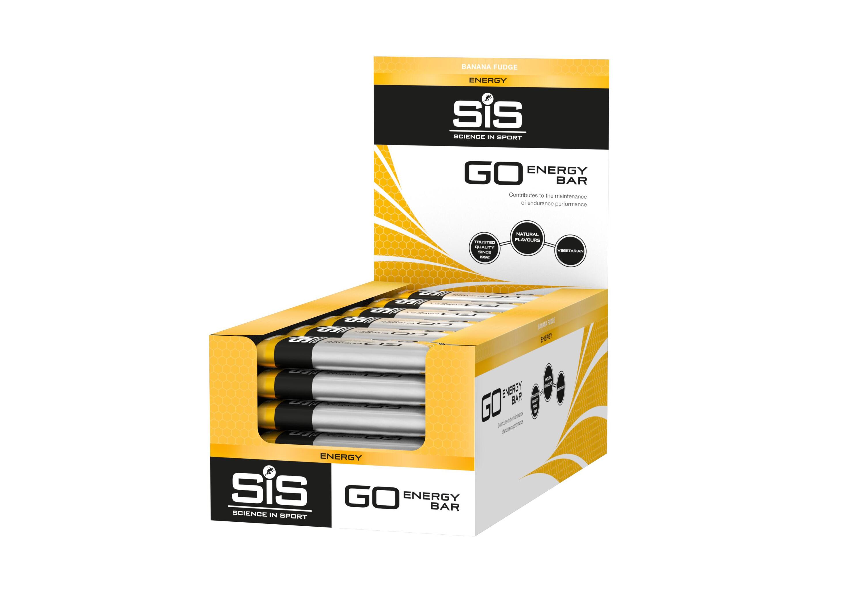 GO Energy Bar | 26g Carbs | Banana Fudge | 30 Pack 4/4