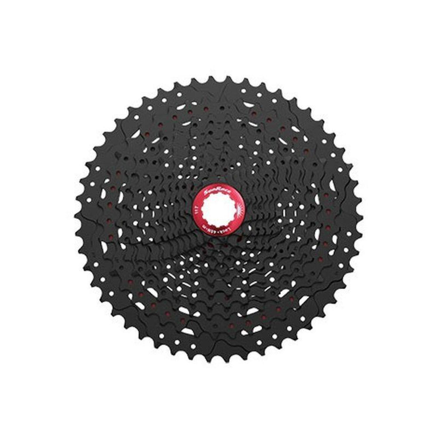 Cassete CSMZ90 12V 11-50 anodizado ciclismo Preto SUN RACE