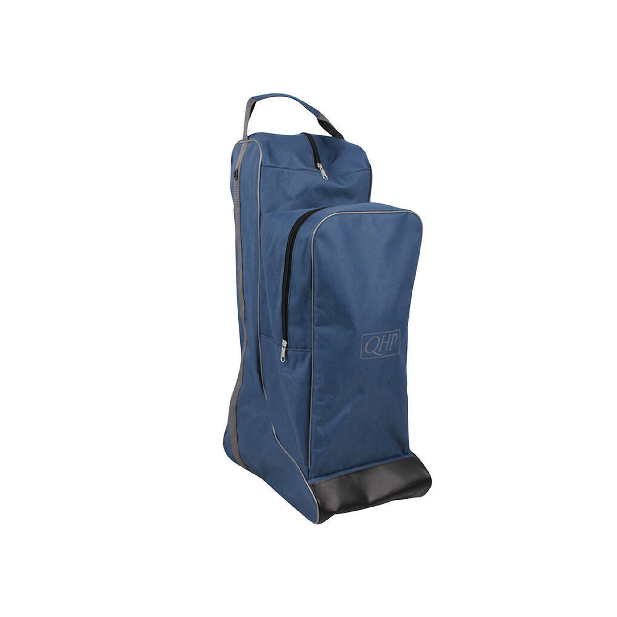 Qhp - Qhp Combi Laarzen & Captas - Fucsia - Sac À Bottes - Bleu|gris - Taille Unique - Decathlon