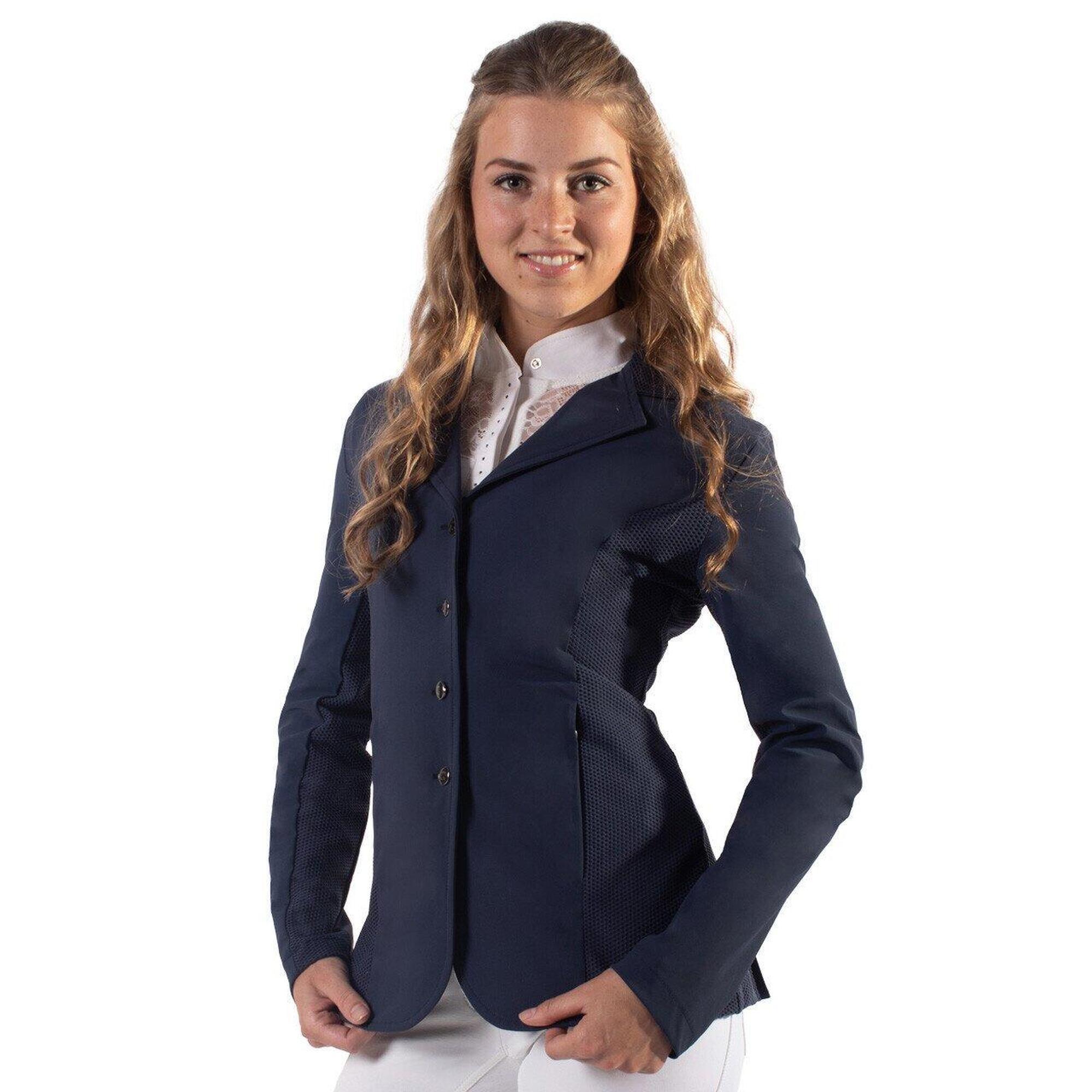 Qhp - Qhp Veste De Compétition Noven - Marine - Veste De Concours - Bleu - 34 2xs - Decathlon