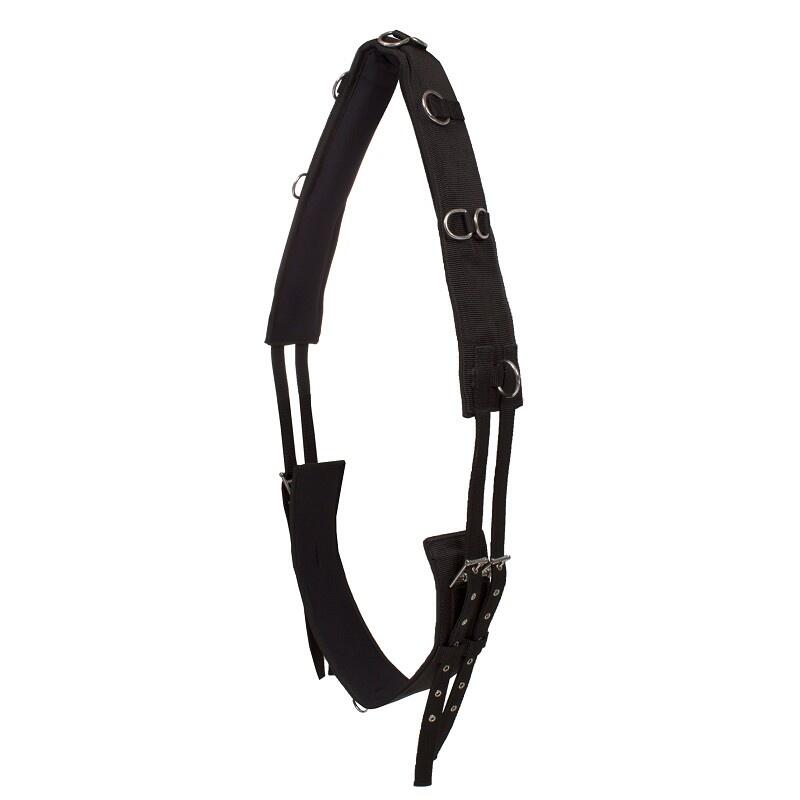 Saddle pad for horse with back protection HORKA