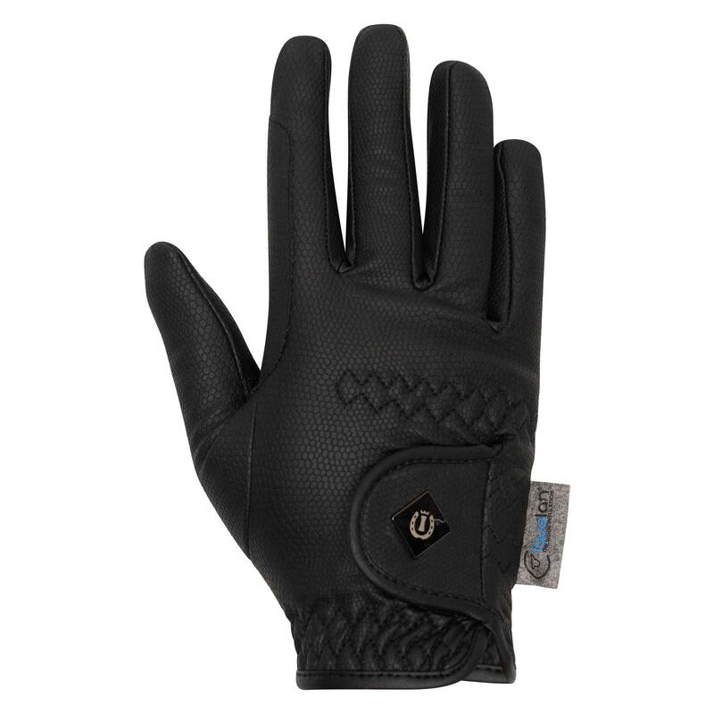 Gants d'équitation Imperial Elegance Winter Essentials - Noir