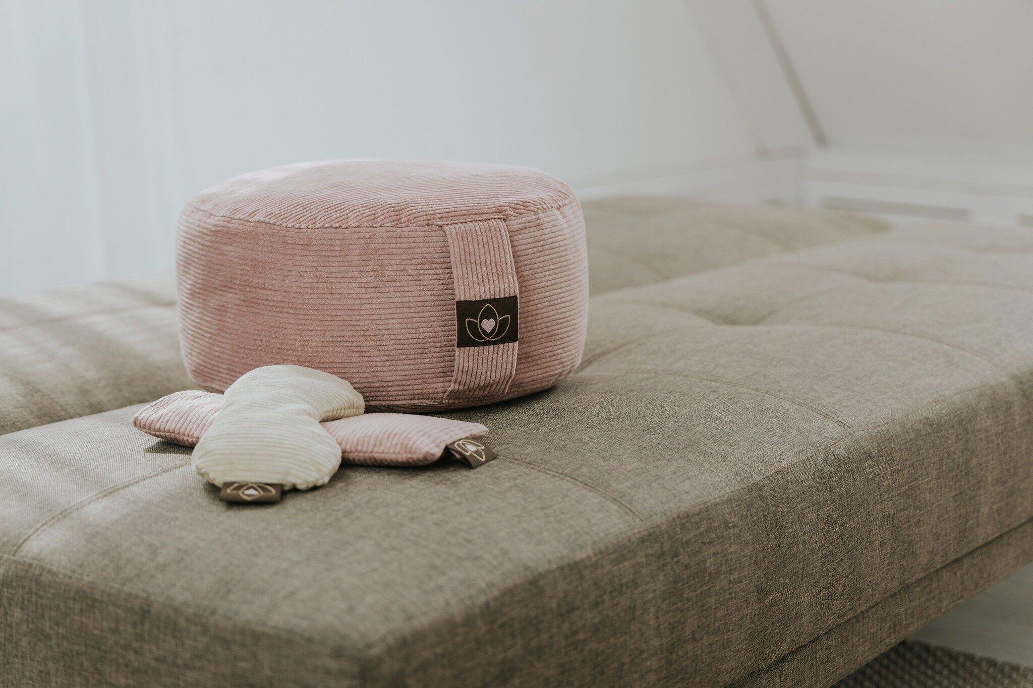 Lotus Oogkussen rib lavendel oudroze eco 4/5