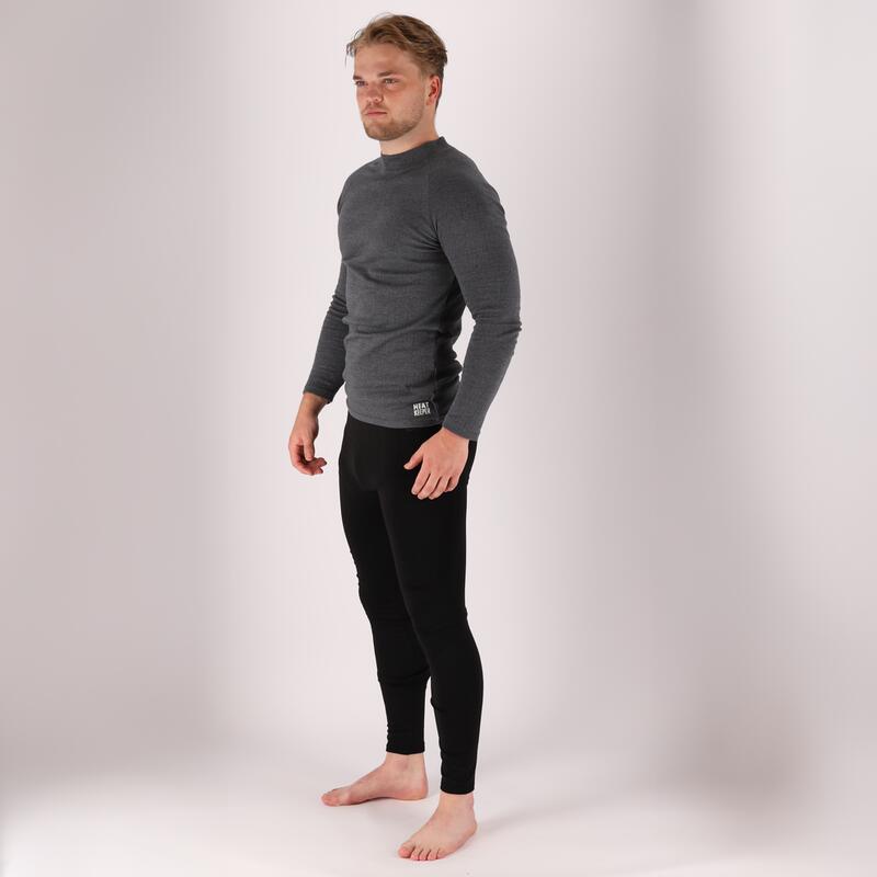 Heatkeeper - Legging thermique pour hommes - Noir - 2 pièces