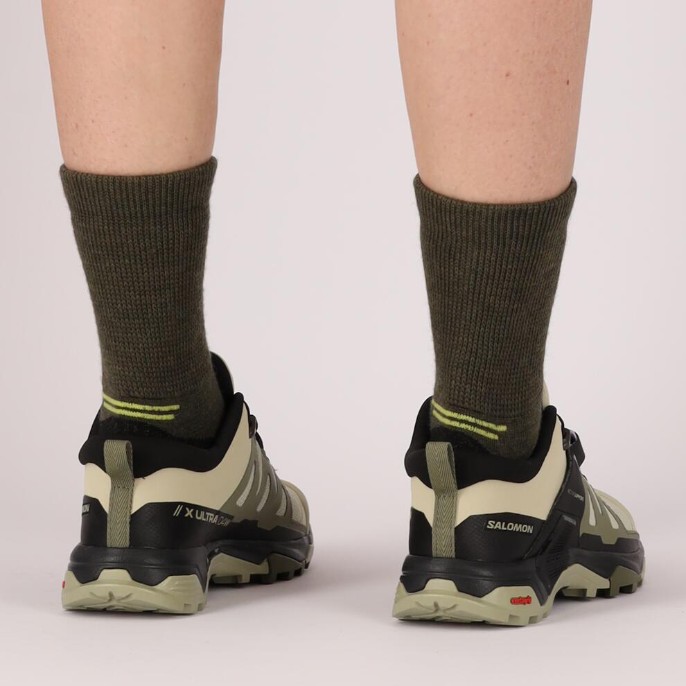 Xtreme - Hiking sokken Wol - Groen - 4-Paar - Multipack Hiking sokken 3/7