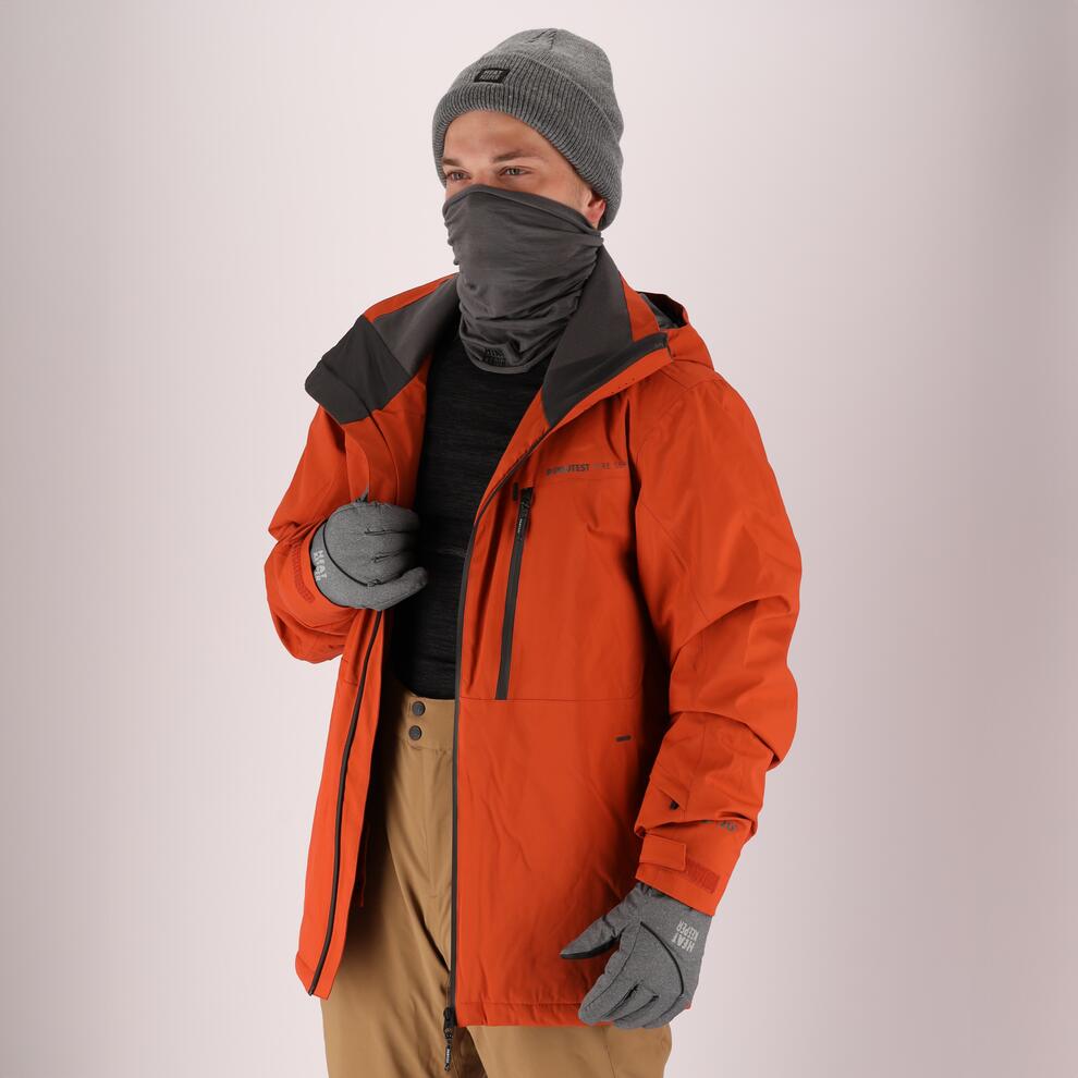 Heatkeeper - Sjaal/Nekwarmers heren - Multifunctioneel - Grijs 1-Stuk 3/7