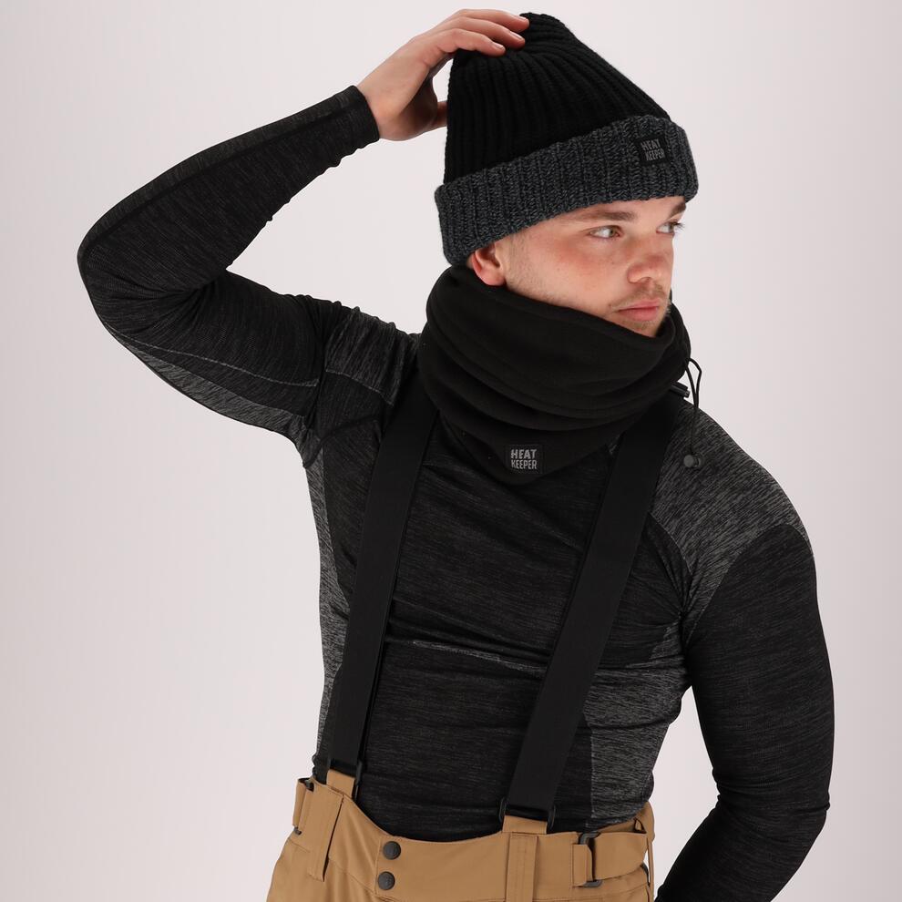 Heatkeeper - Cappello termico da uomo Nero - 4 pezzi 2/7