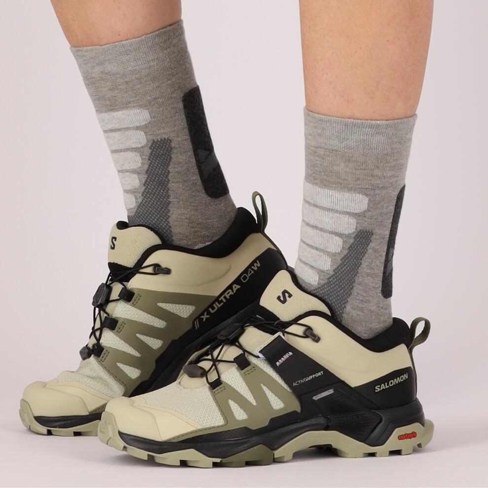 Xtreme - Wandelsokken Unisex - Multi Grijs - 4-Paar - Wandelsokken heren & dames 3/7
