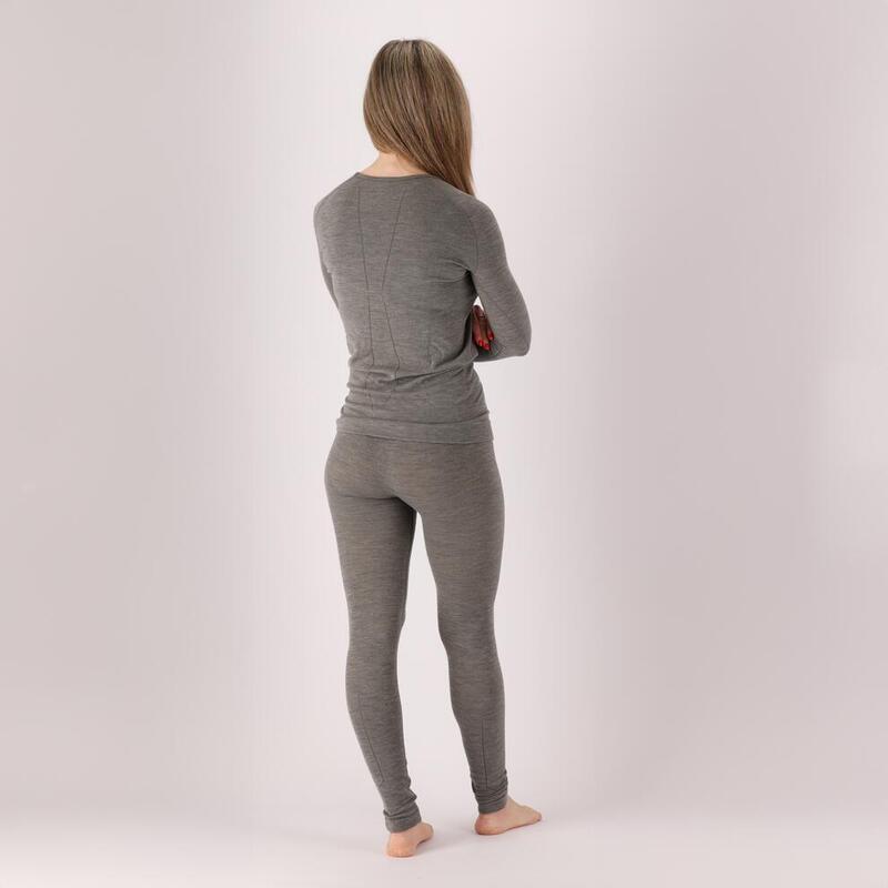 Spodnie termoaktywne damskie - Multi Grey - 2 sztuki