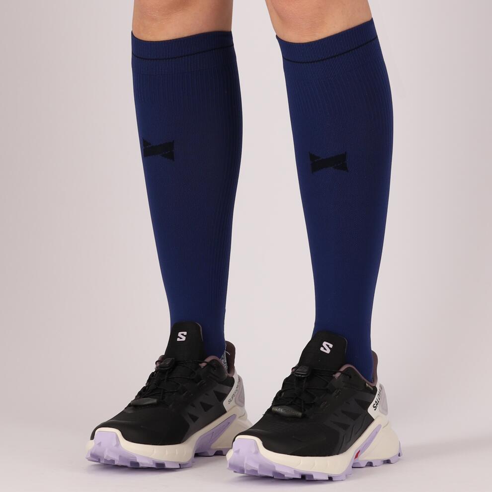Xtreme - Compressie sportsokken - Unisex - Multi blauw - 2-Paar - Hardloopsokken 2/7