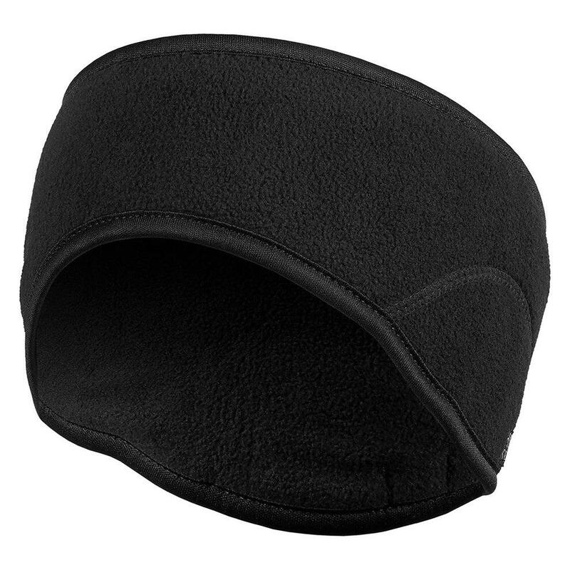 Heatkeeper - Thermo headband men - Polaire - Noir - 1 pièce - Bandeau d'hiver