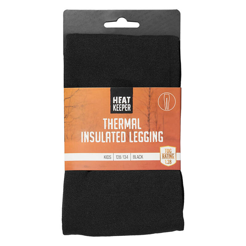 Heatkeeper - Leggings thermiques enfant - Noir - Paquet de 4