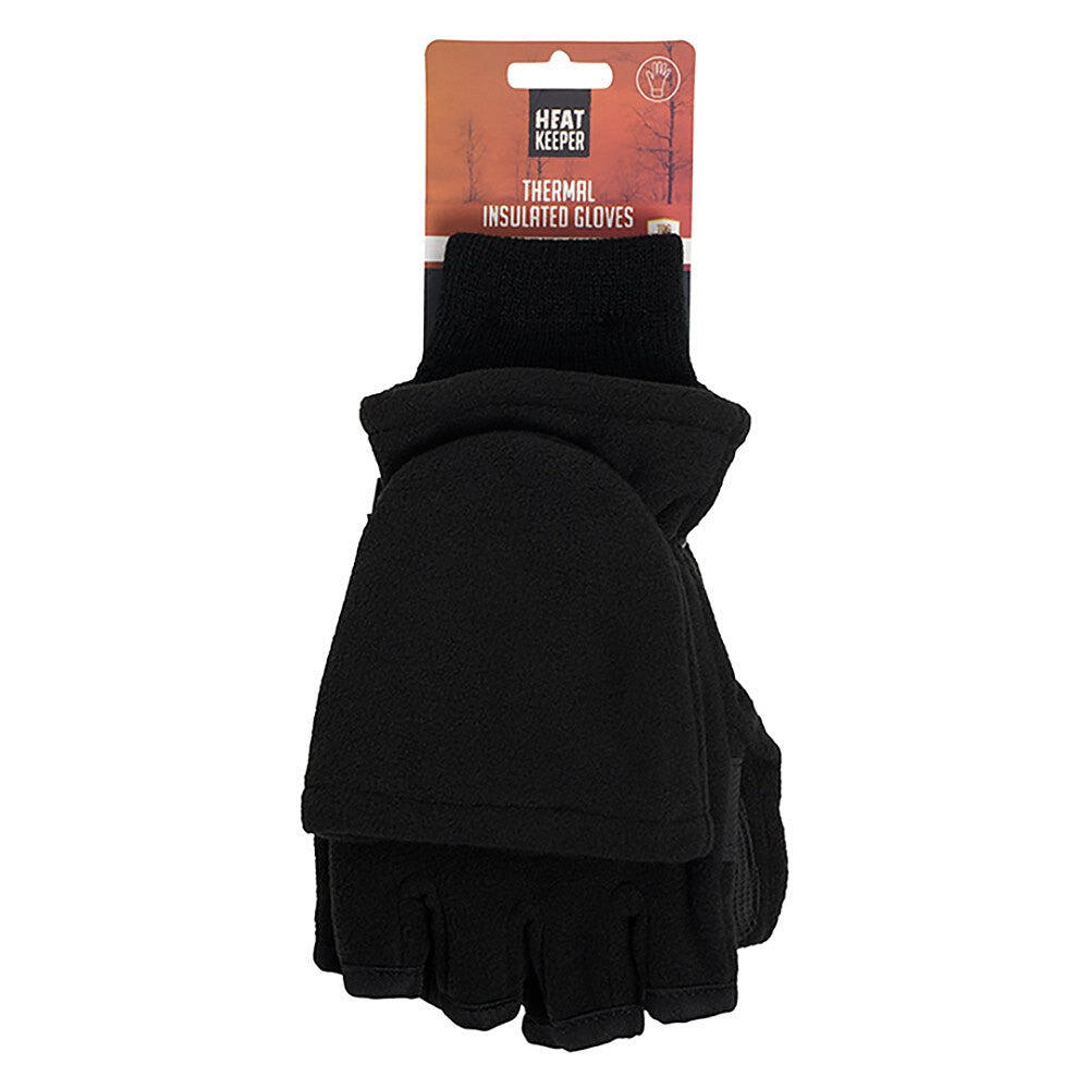 Heatkeeper - Thermo handschoenen heren fingertop - Zwart - 1-Paar 7/7
