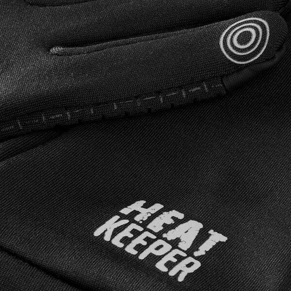 Heatkeeper - Guanti sportivi termici da uomo - Nero - 1 paio - Guanti 5/7