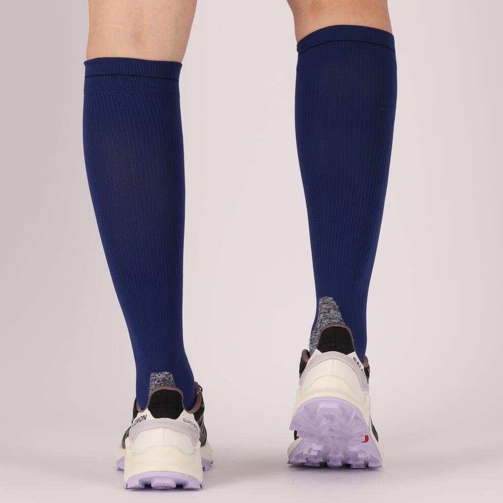 Xtreme - Running/Compressiesokken - 4-Pack - Blauw Compressiekousen hardlopen 4/7