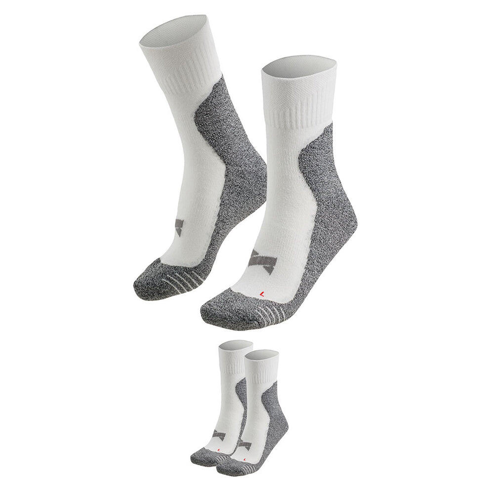Xtreme - Halfhoge Sportsokken - Unisex - 4-Pack - Wit Sportsokken 5/7