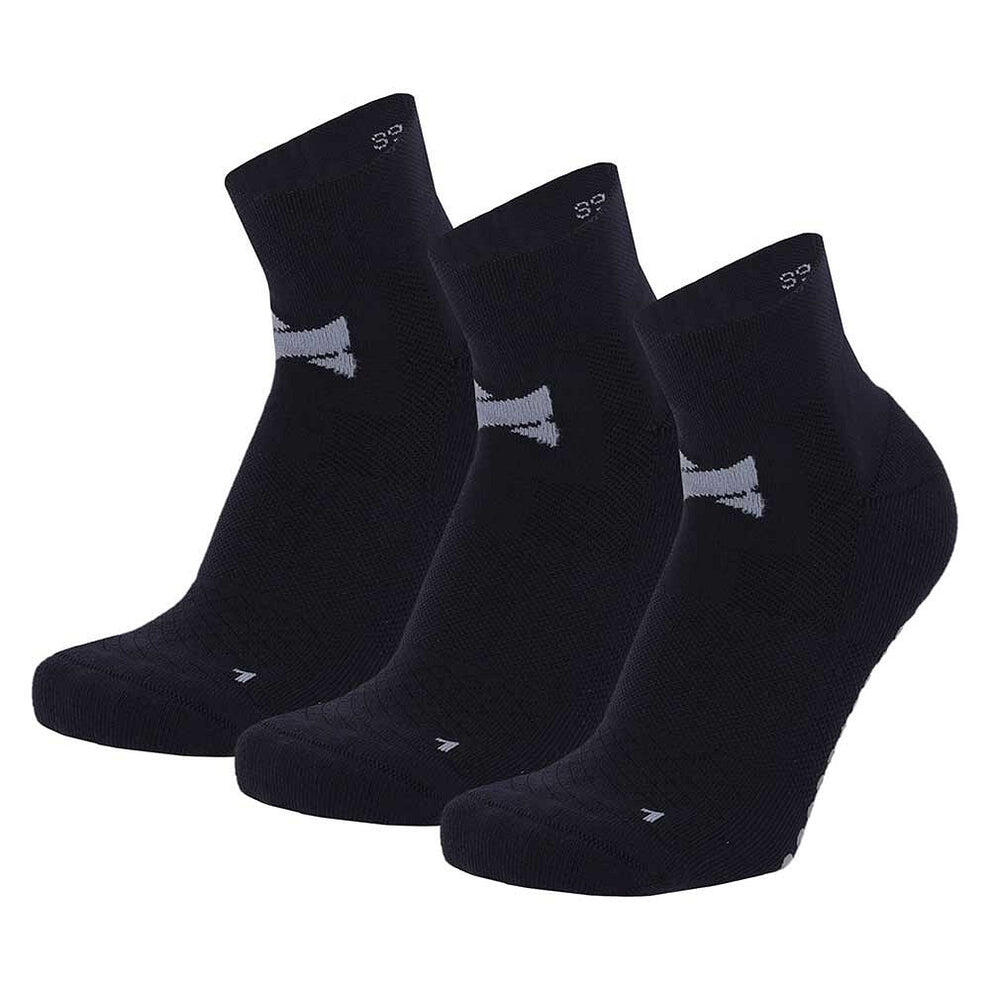 Xtreme - Chaussettes de yoga - Unisexe - Bleu marine - 3 paires - Chaussettes de 4/7
