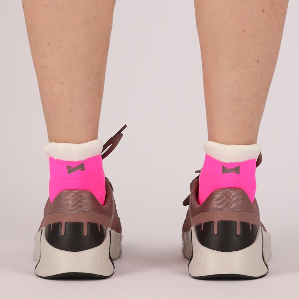 Xtreme - Chaussettes baskets fitness - Unisexe - Multi rose - 3 paires - 4/7