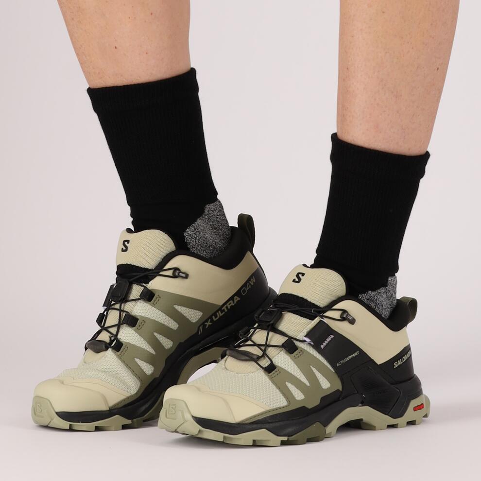 Xtreme - Calzini da trekking unisex - Multi nero - 4 paia - Calzini da trekking 4/7
