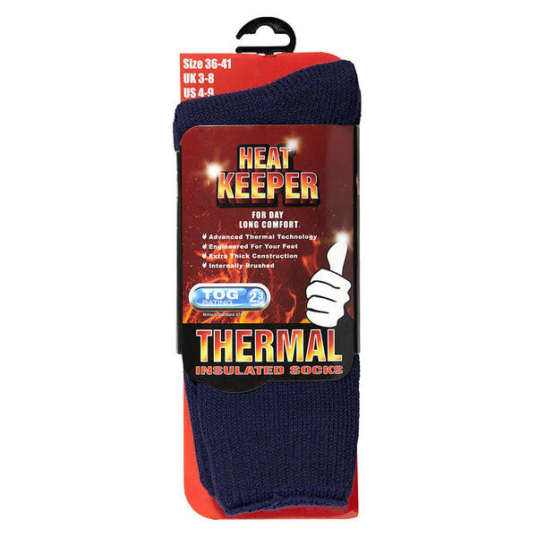 Heatkeeper - Calzini termici da donna - Blu scuro - 1 paio - Calzini termici da 6/7
