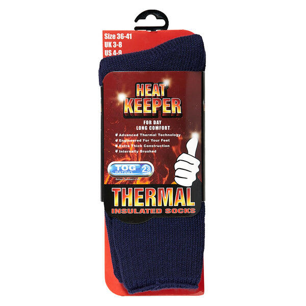 Heatkeeper - Thermo sokken dames - Donker Blauw - 1-Paar - Thermo sokken dames