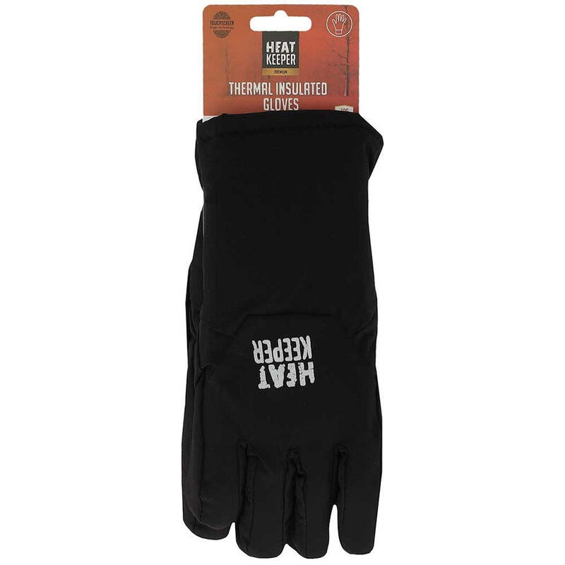 Heatkeeper - Gants thermiques - Soft Shell - Noir - 1 paire - Thermo