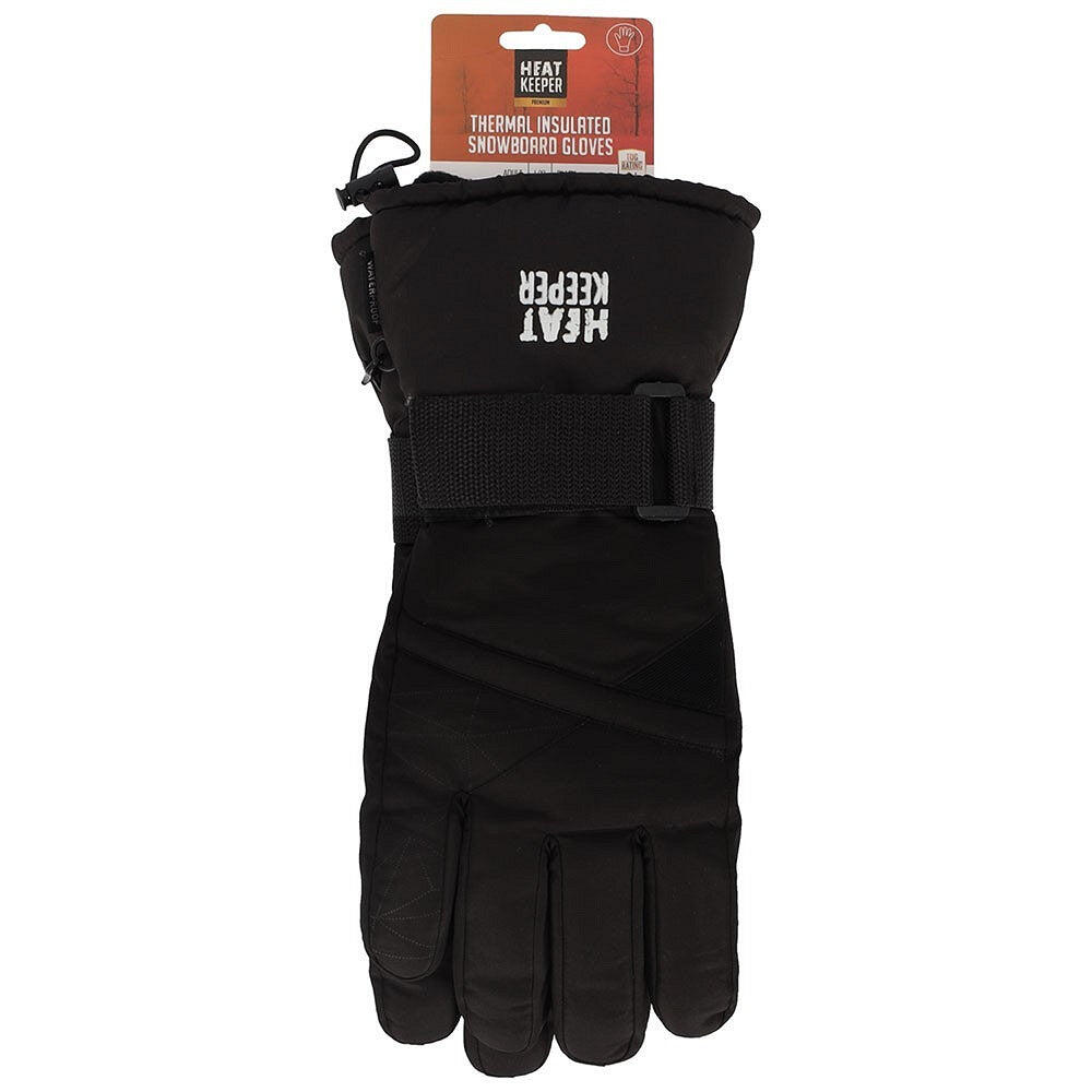 Heatkeeper - Gants de snowboard Pro - Unisexe - Noir - 1 paire 5/7