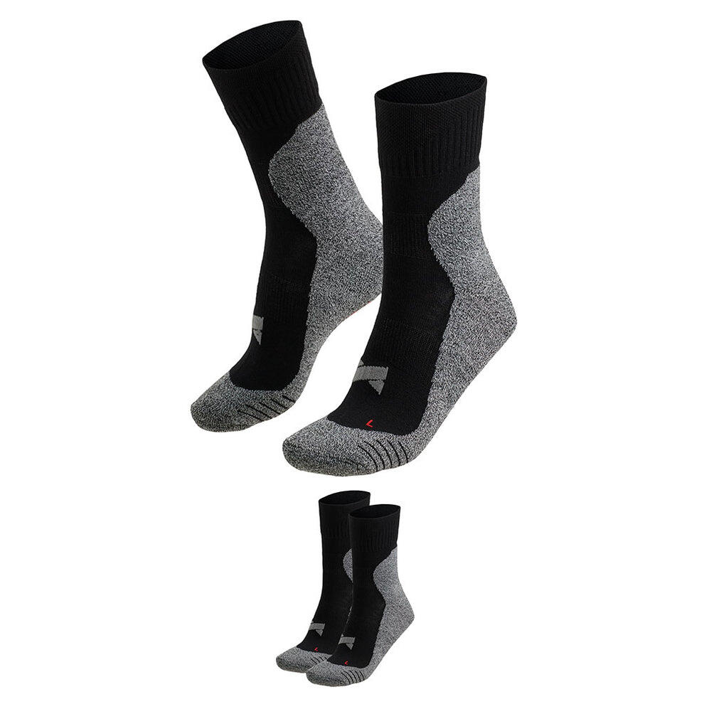 Xtreme - Halfhoge Sportsokken - Unisex - 4-Pack - Zwart Sportsokken 5/7