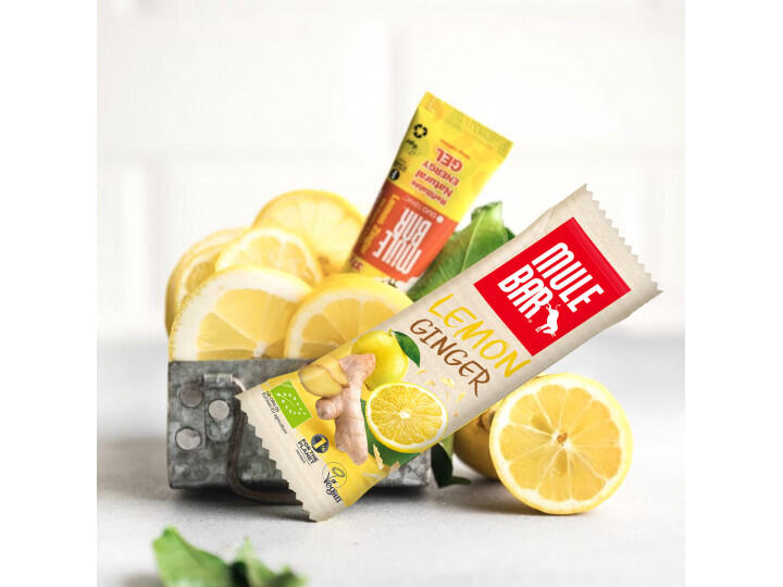 15 barres énergétiques aux céréales - bio - vegan - 40g - Citron - Gingembre 5/6