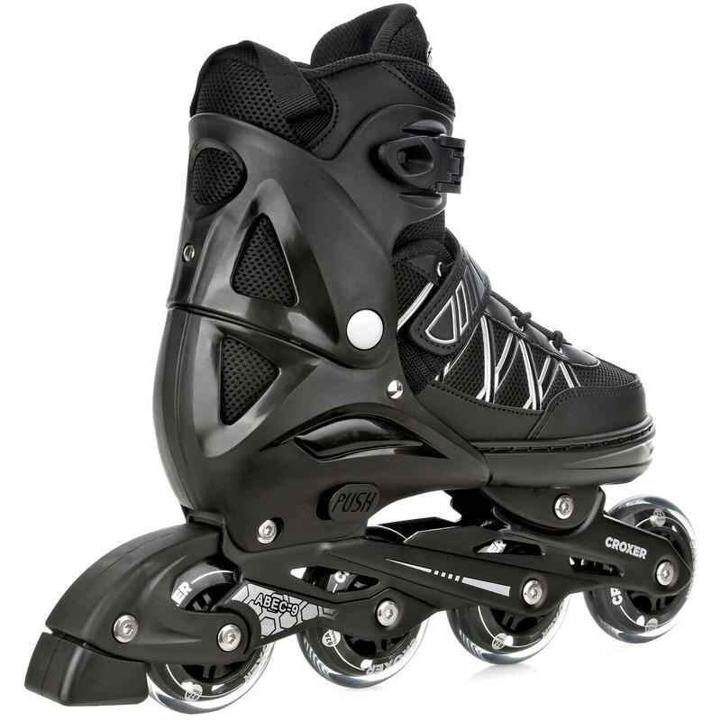 Patins à roulettes ajustables Torch Noir