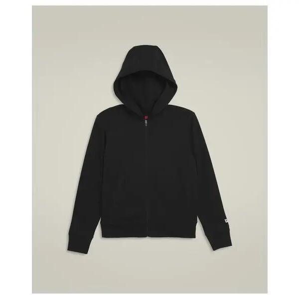 Team Zip Hoodie Juniors Black