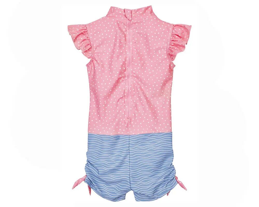 Costum de baie pentru copii, Playshoes, Intreg, UPF50+, Funny Crab, 122-128 CM 2/2