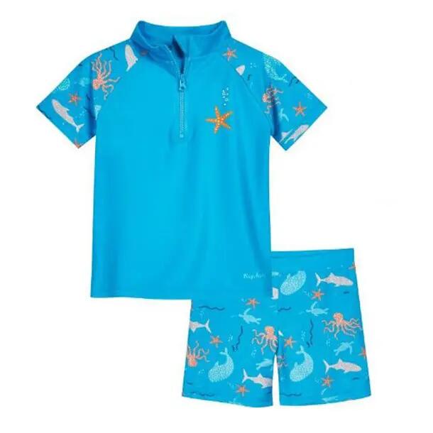 Costum de baie cu filtru UV, Playshoes, Sea Animals, 98-104