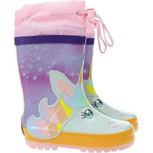 Cizme de cauciuc pentru copii, Playshoes, Unicorn, 26 EU 2/5