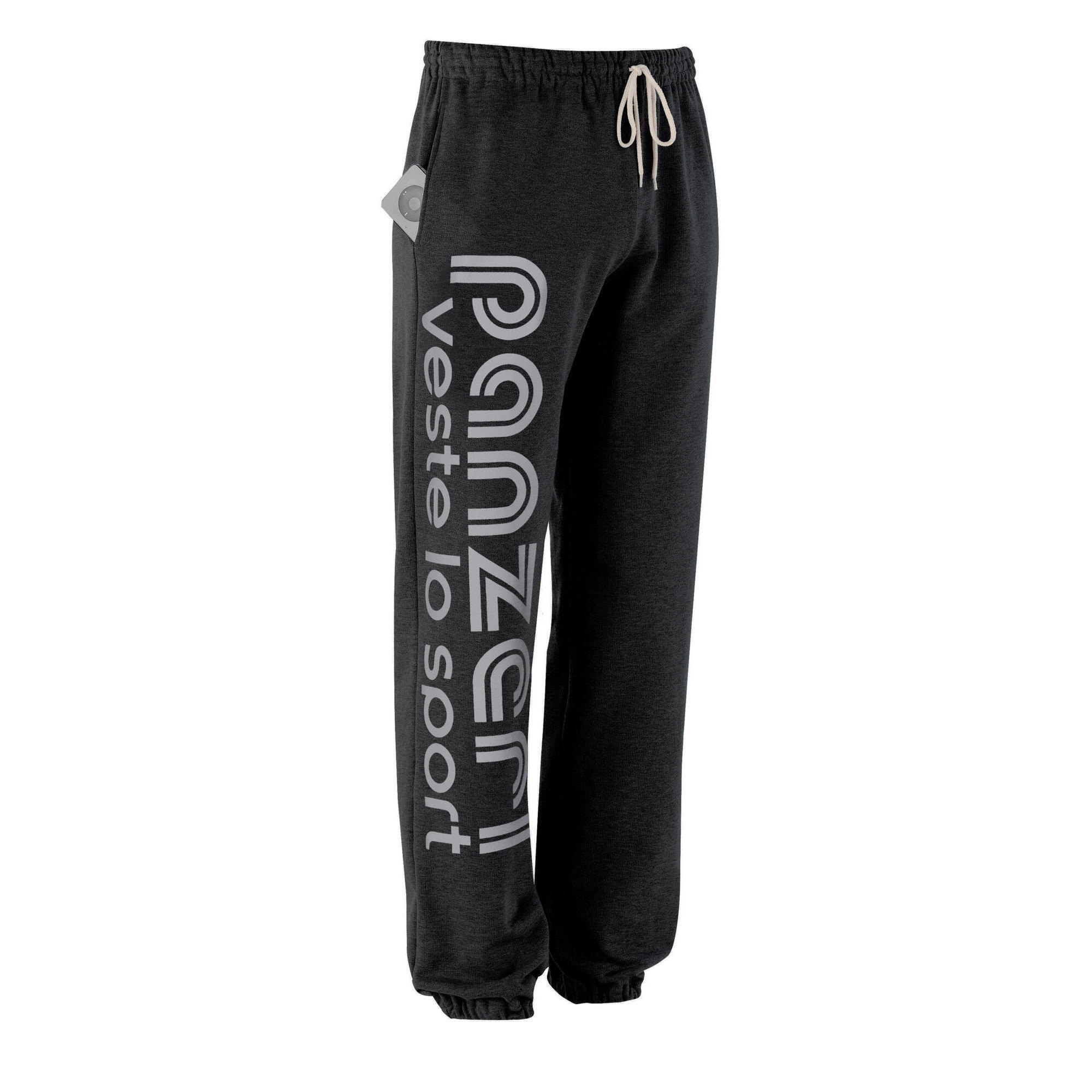 Pantalon Jogging Panzeri epais Park O Anthracite Gris