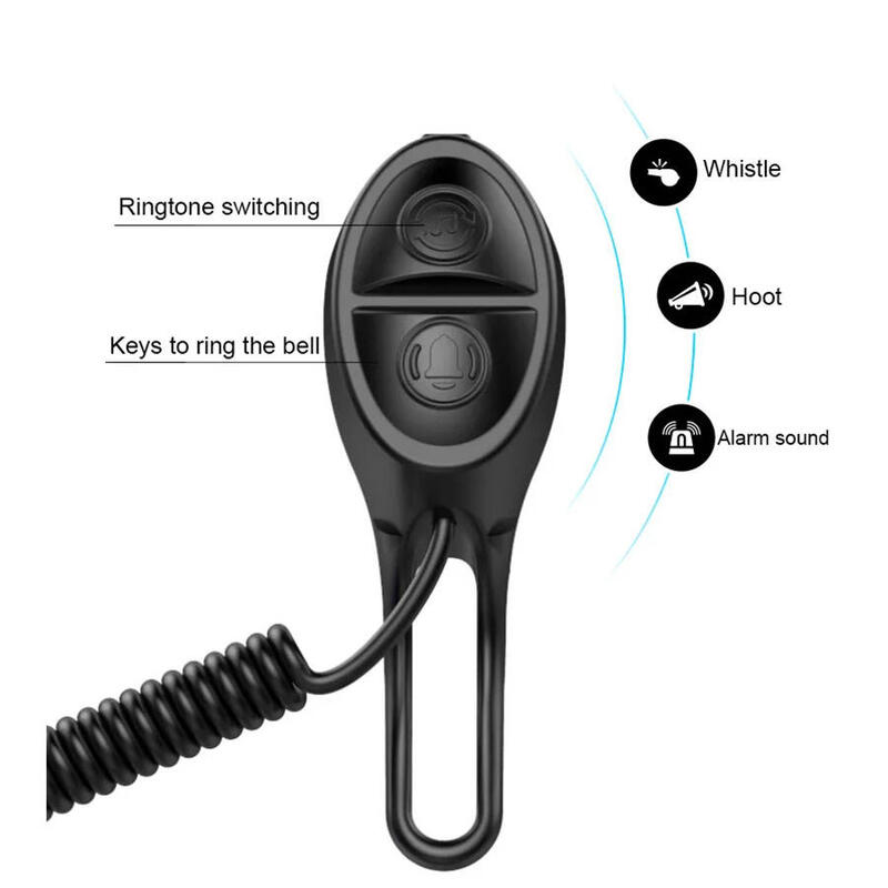 Sonerie bicicleta cu telecomanda, trotineta, scuter, MTB, 120 dB, impermeabil
