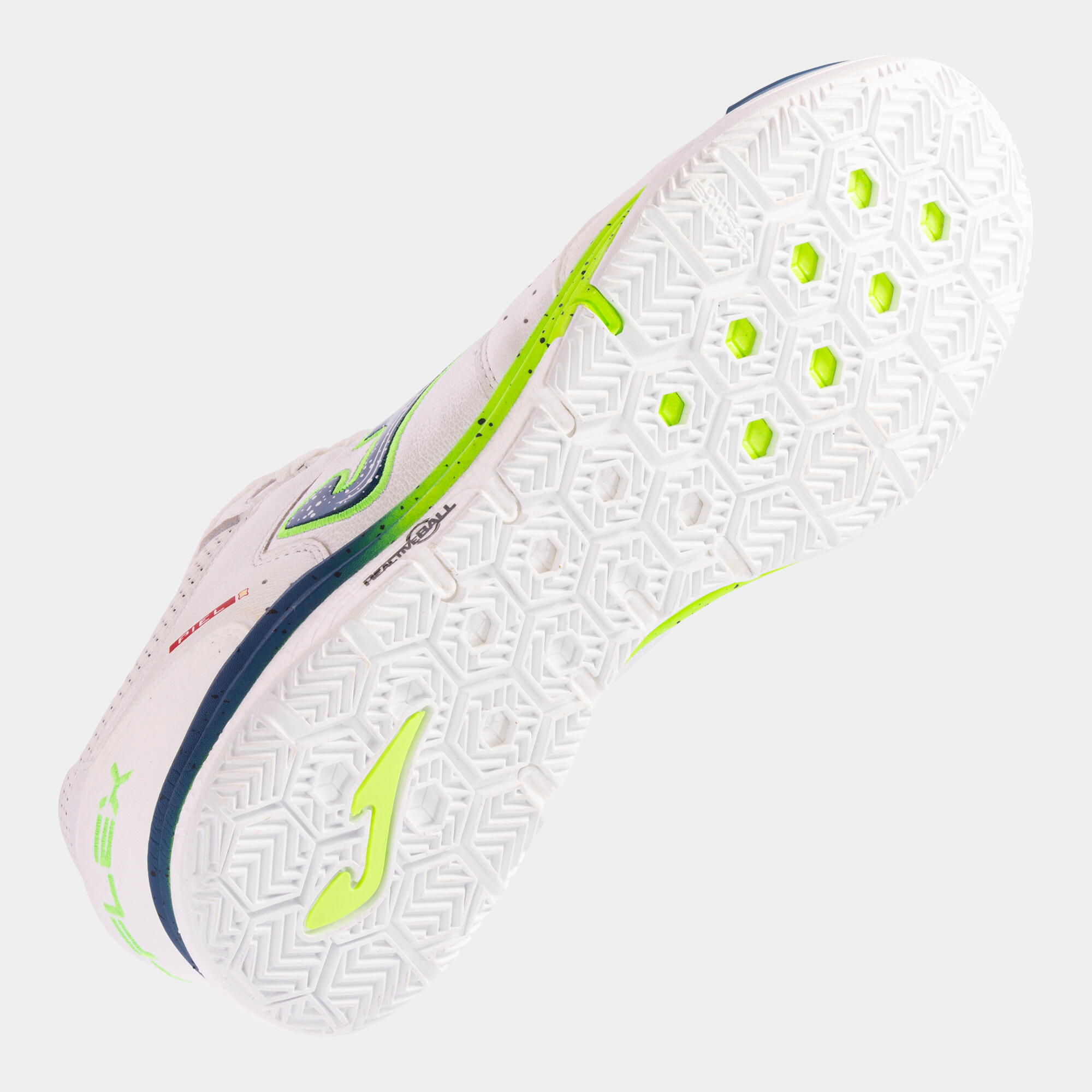 Sapatilhas Futsal Adulto Joma Top Flex Rebound 24 IN Branco 5/5