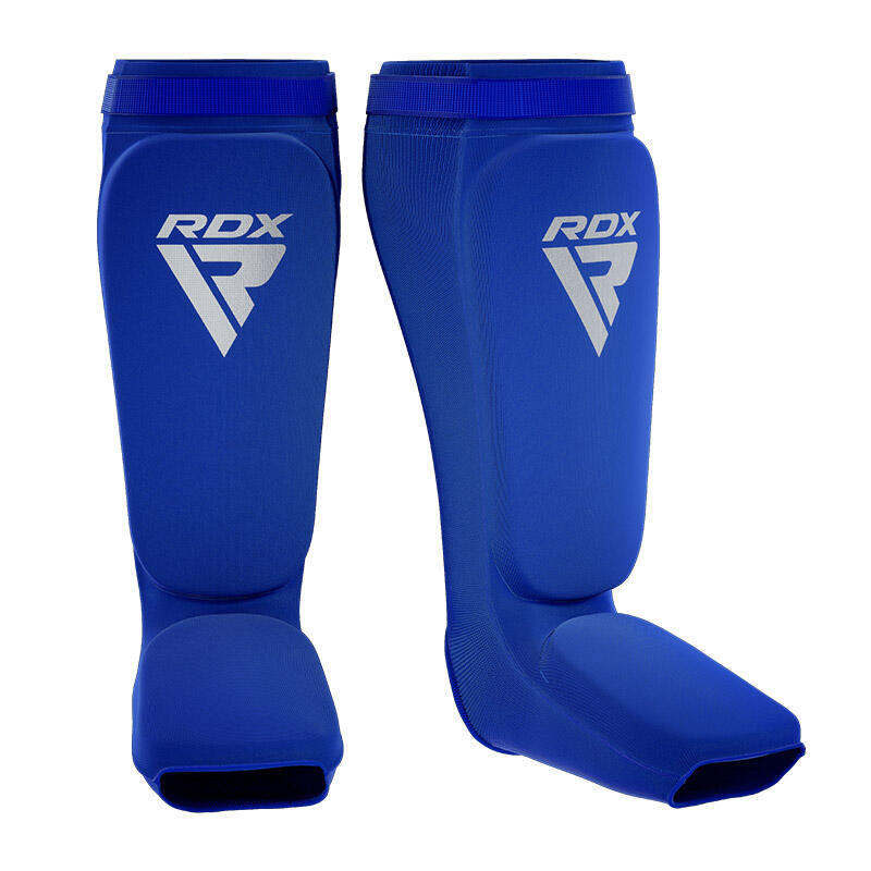 Rdx Sports - Protège Tibias - Protège Tibia Et Pied - Blanc|bleu - 42 M/l - Decathlon