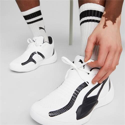 Sportschoenen Mannelijk Puma Rise Nitro Wit 3/5