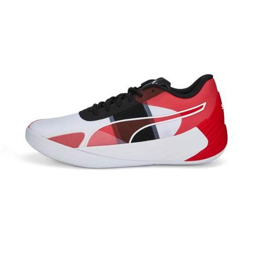 Scarpe da Basket per Adulti Puma Fusion Nitro Team Bianco 5/5