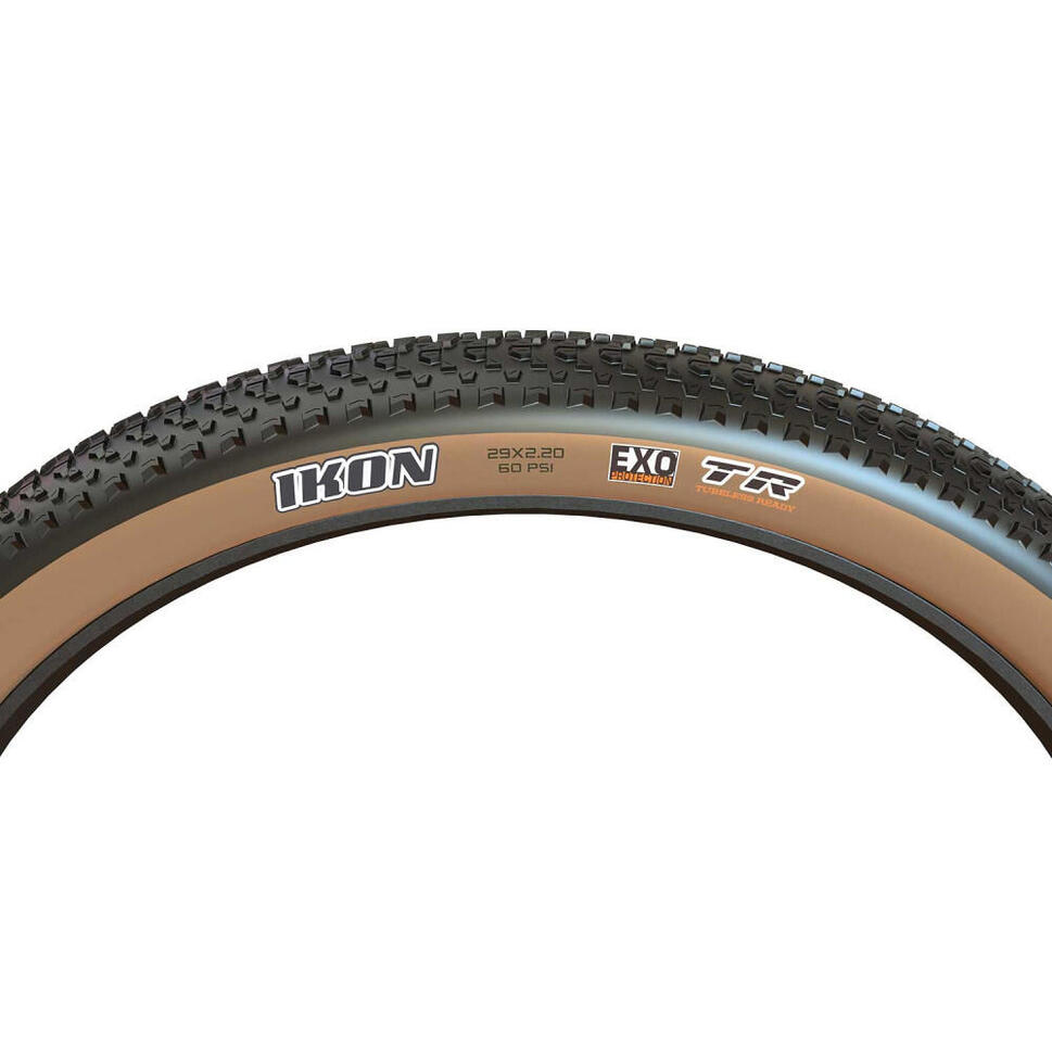 Opona rowerowa Maxxis Ikon 26x2.2 zwijana EXO/TR Tanwall