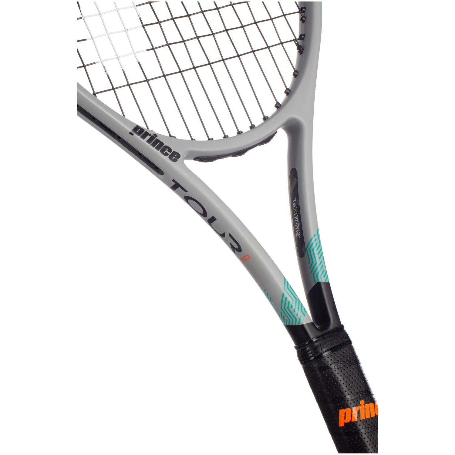 Raqueta de tenis adulto Prince TOUR 100 290 g (sin encordar) gris 3/6