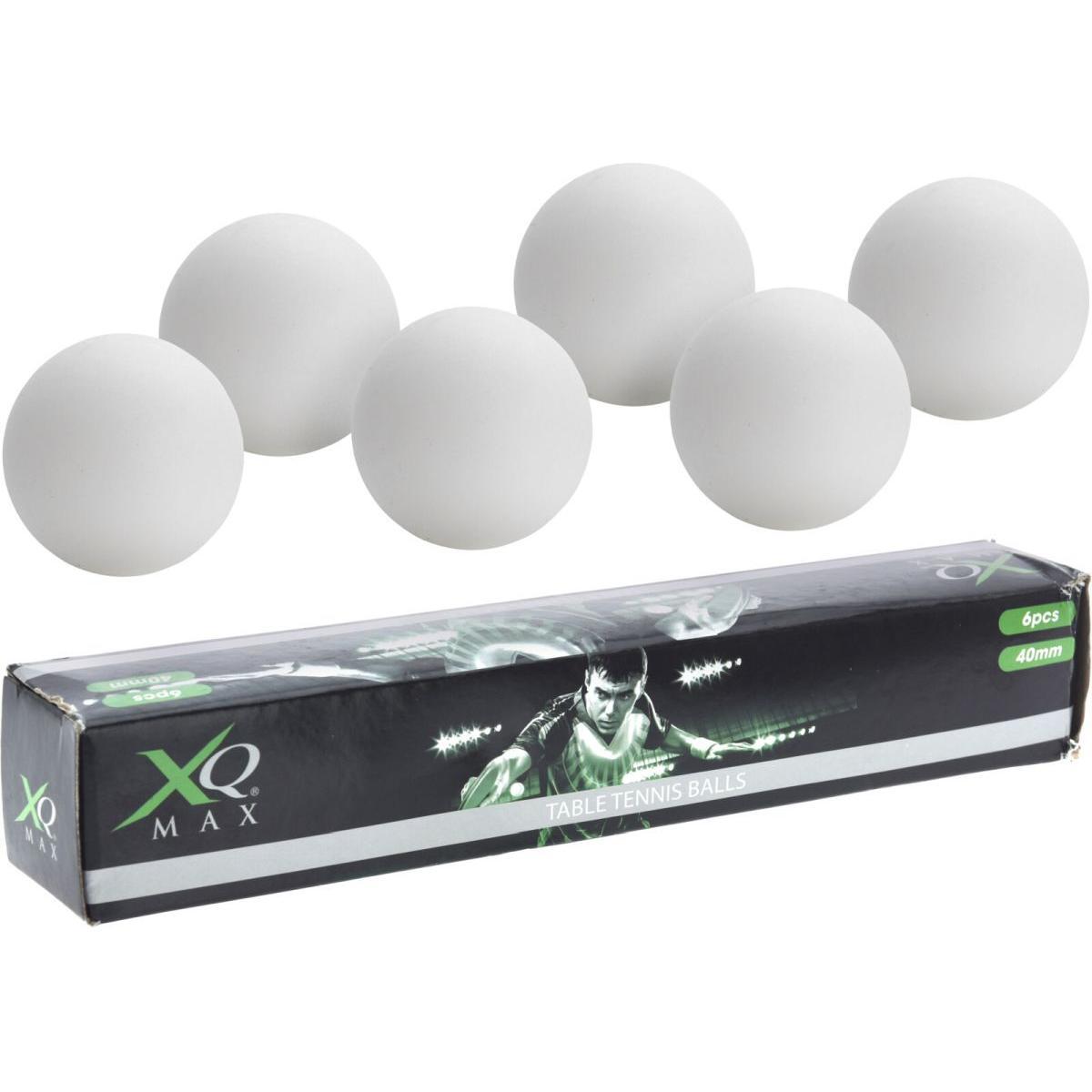 Dagros pelotas de ping-pong 40 mm, pack de 6, blancas 3/3