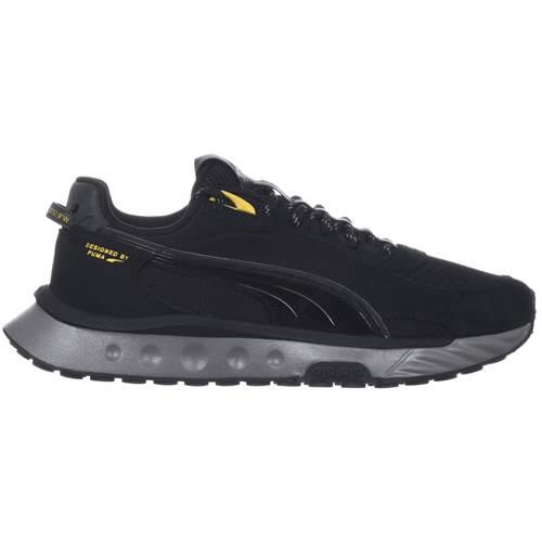 Puma - Chaussure Universel Hommes Puma Wild Rider Blk - Baskets - Noir - 44,5 - Decathlon