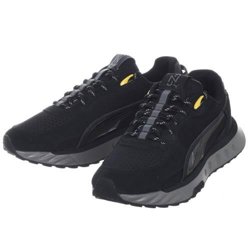 Chaussures universel hommes Puma Wild Rider Blk 3/5