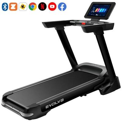 Laufband Evolve Fitness HT350TFT - mit moderner Unterhaltungskonsole