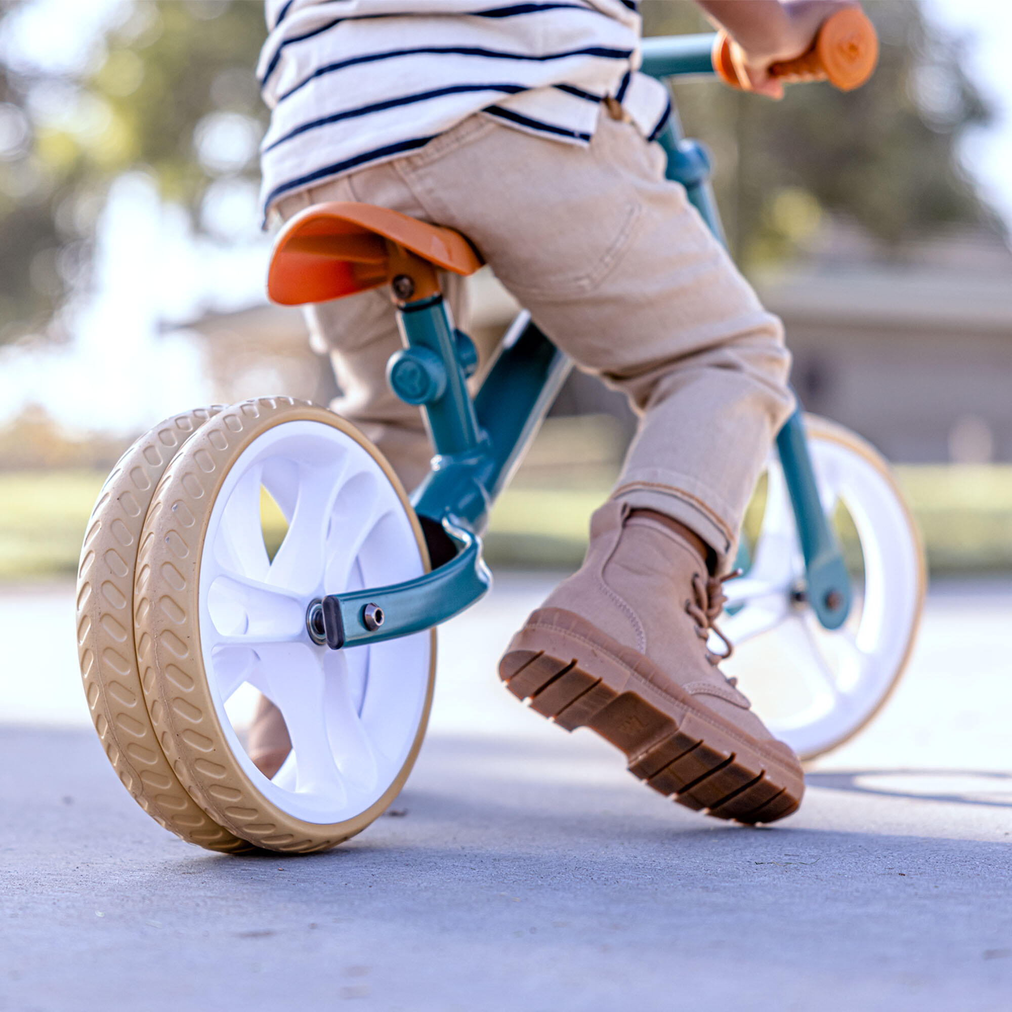 BICICLETA DE BALANCE PARA CRIANÇAS YVOLUTION YVELO JUNIOR AIR GREEN 6/6