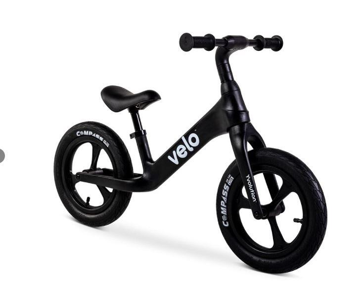 YVOLUTION BICICLETA DE BALANCE PARA CRIANÇAS YVOLUTION YVELO PRO PRETA