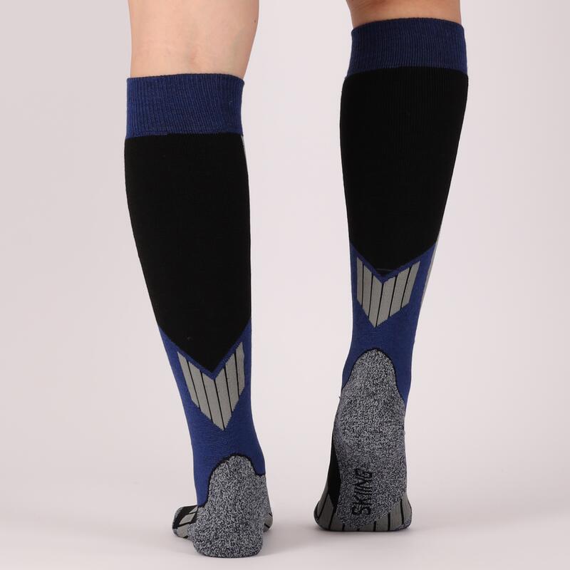 Xtreme - Chaussettes de ski Unisexe - Multi bleu - 2 paires - Chaussettes de ski